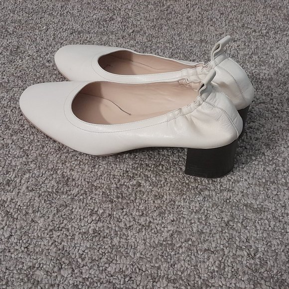 Everlane Off-White Pump Heels - Picture 1 of 4